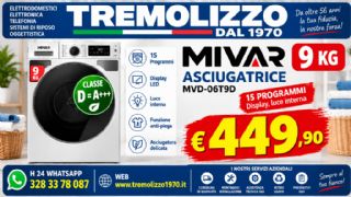 ASCIUGATRICE MIVAR MVD-06T9D